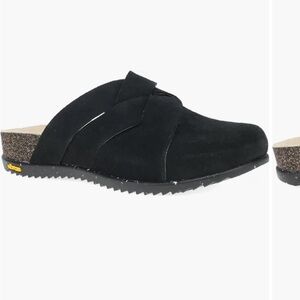 Dansko Daniella mules black leather sz 8.5